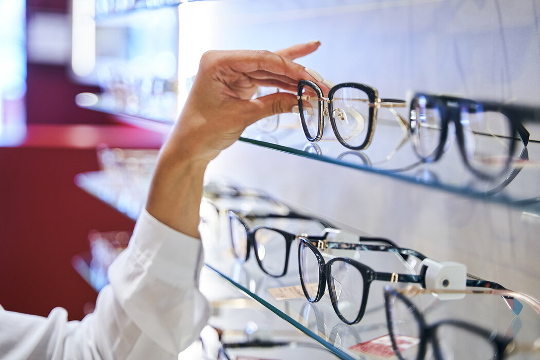 Auswahl einer neuen Brille